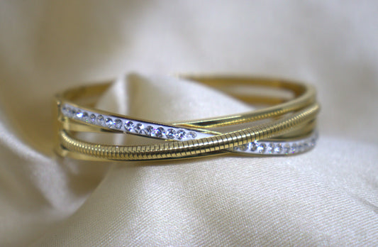 3 Layered Classic Bangle Styled Kada Bracelet