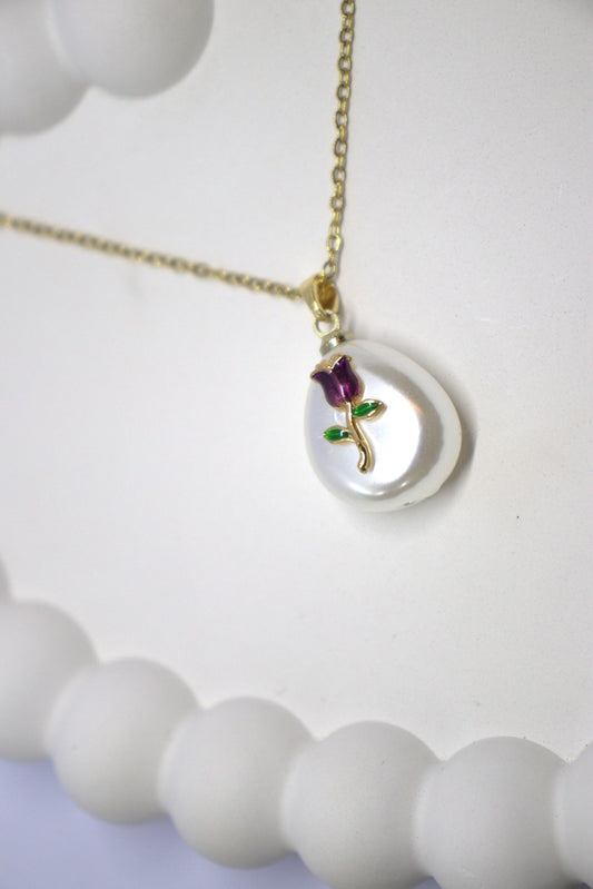 Pearl Flower Pendent