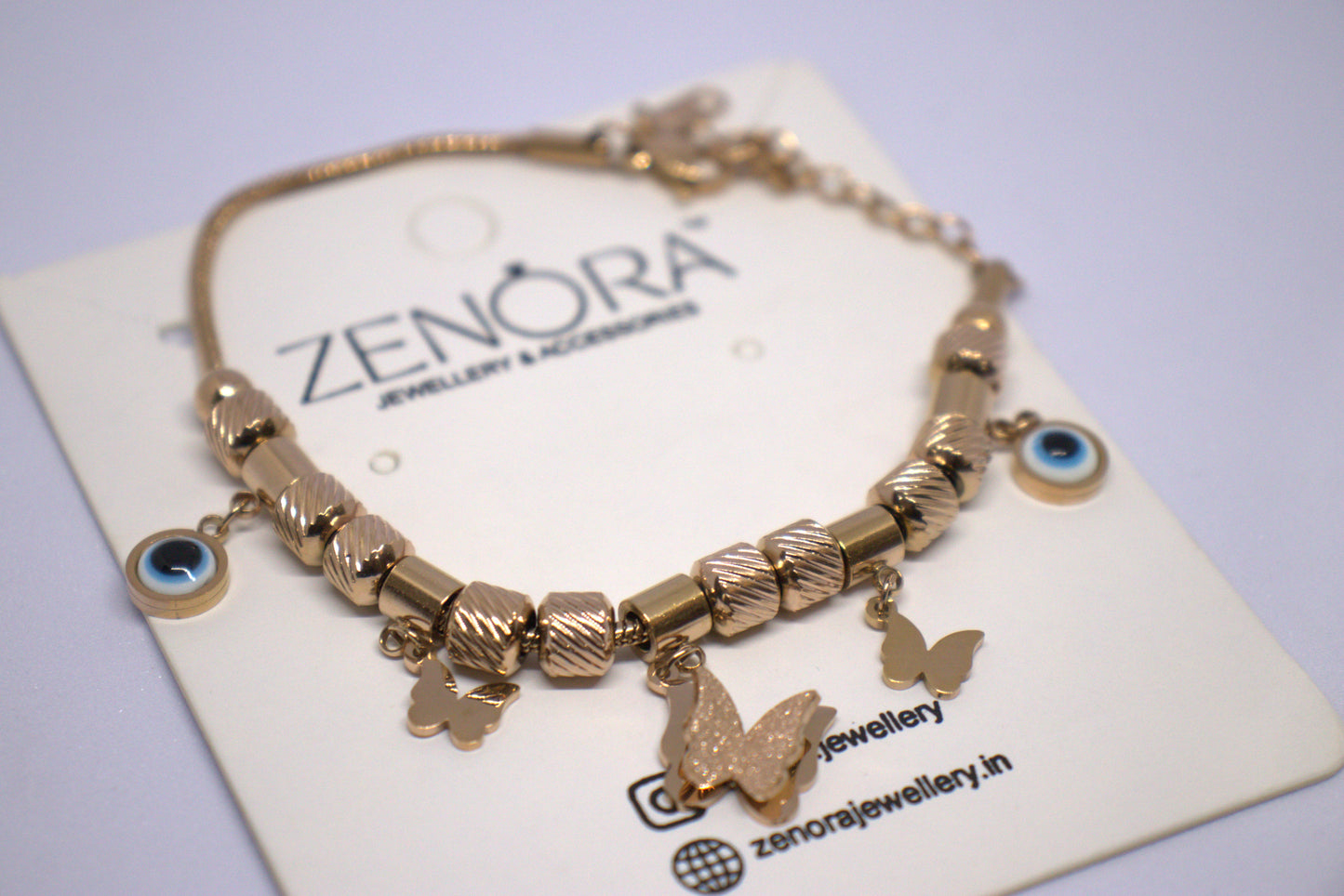 Charming Golden Butterfly Bracelet