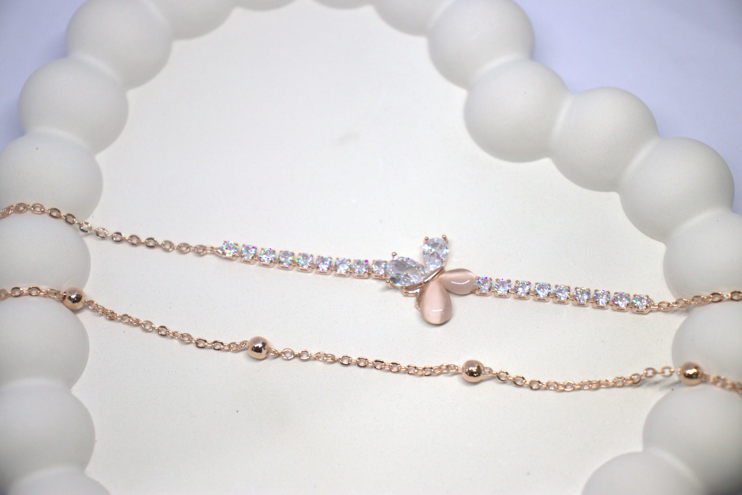 Bloom & Grace 2 layered bracelet