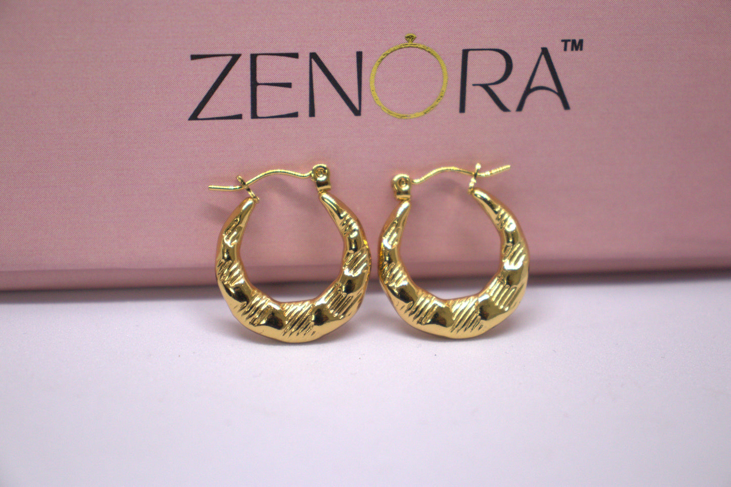 Golden Orbit Hoops