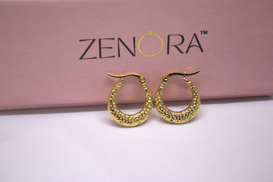 Celestia Golden Hoops