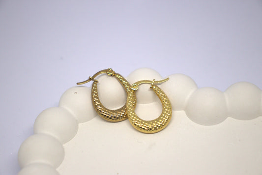 Sunbeam Golden Hoops