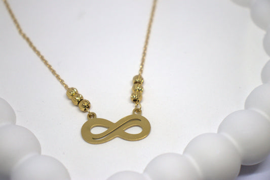 Gold Infinity Symbol Pendent