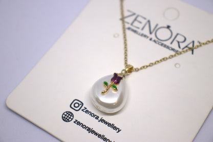 Pearl Flower Pendent