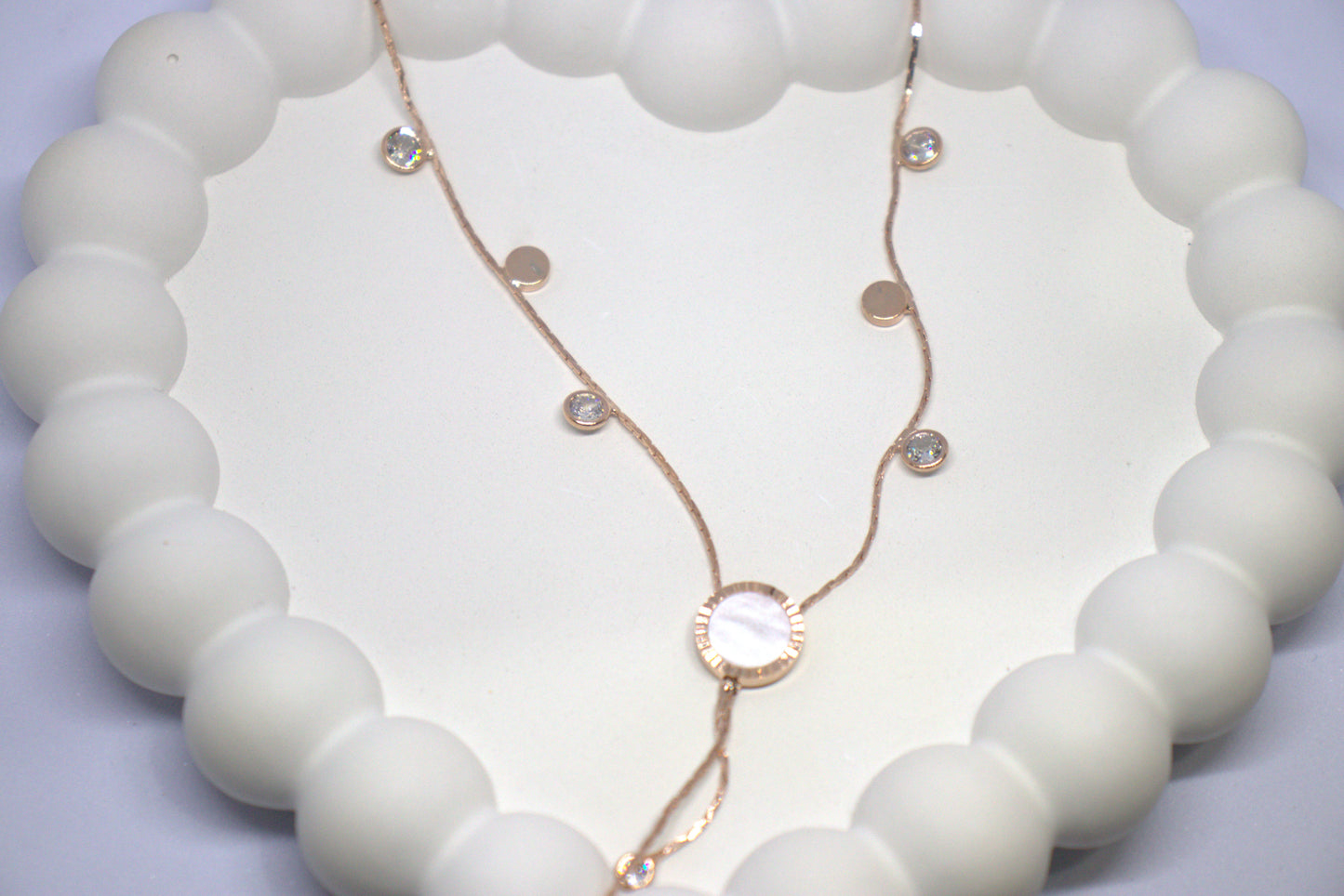 Rose Orbit Necklace