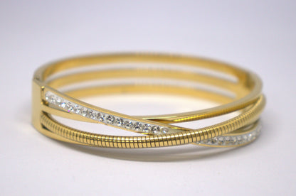 3 Layered Classic Bangle Styled Kada Bracelet