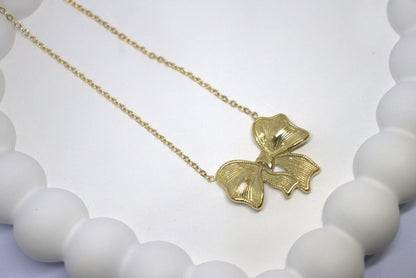 Golden Big Bow Chain