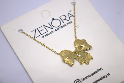 Golden Big Bow Chain