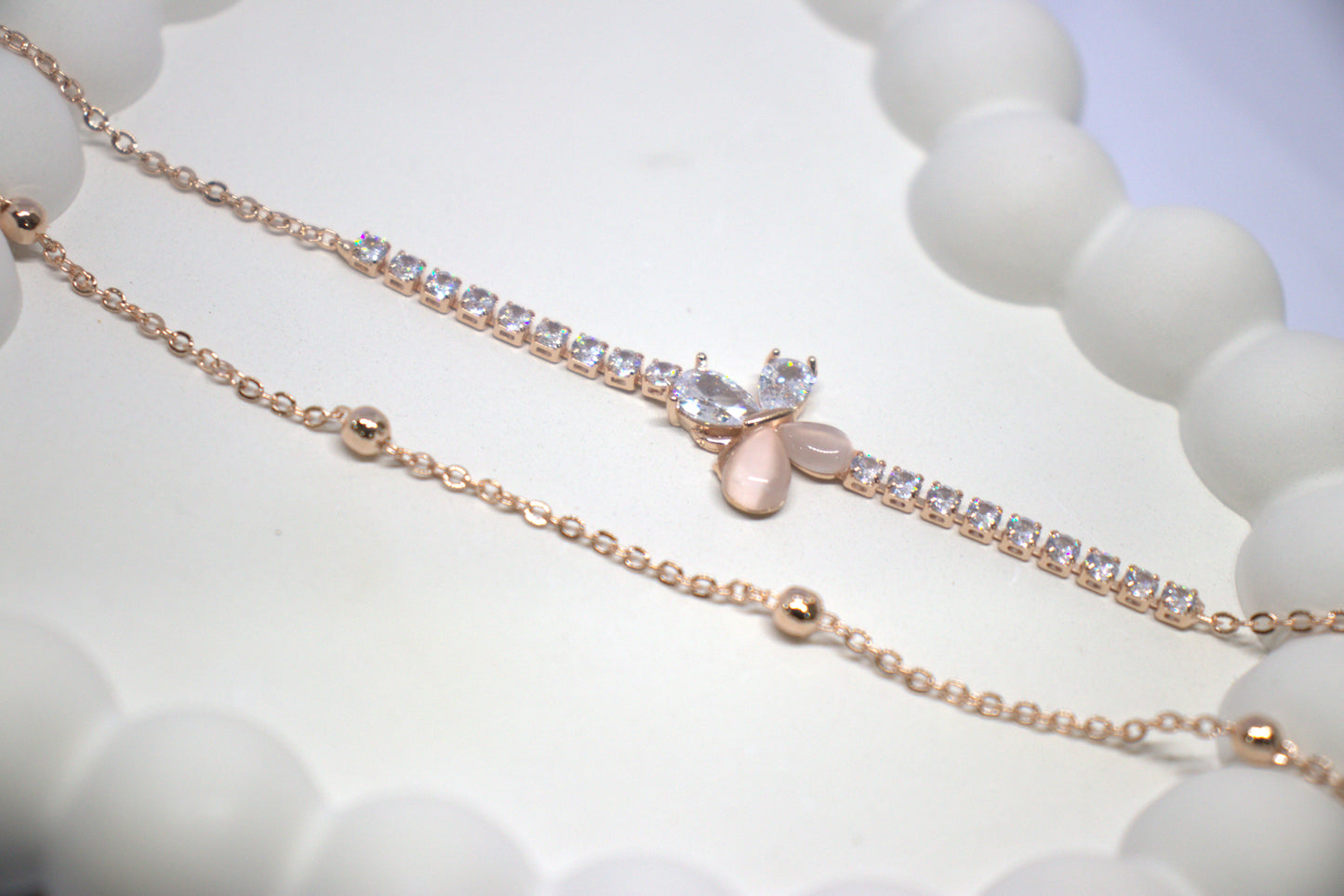 Bloom & Grace 2 layered bracelet