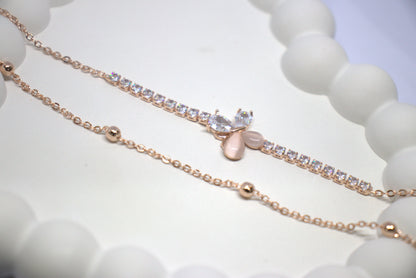 Bloom & Grace 2 layered bracelet