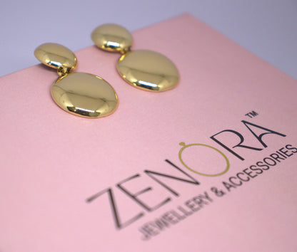 DoubleDrop Elegant Earrings