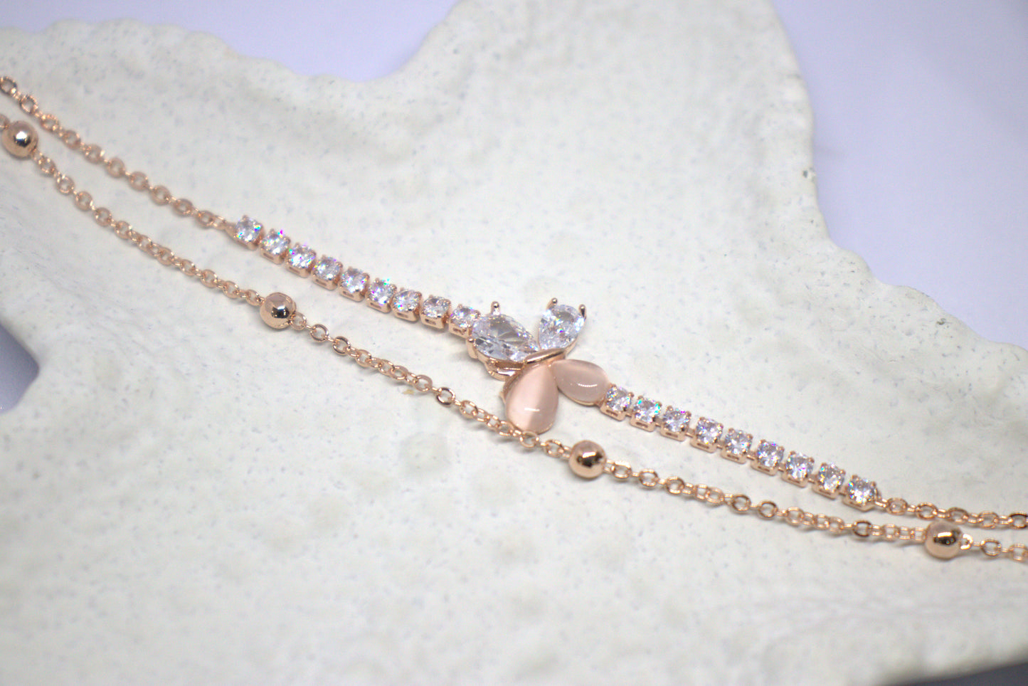 Bloom & Grace 2 layered bracelet