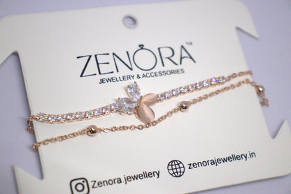 Bloom & Grace 2 layered bracelet