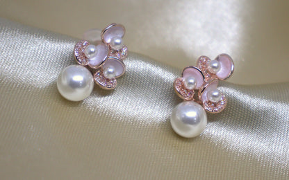 Pearl daily wear earrings