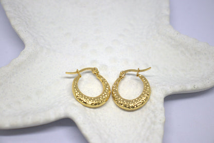 Celestia Golden Hoops