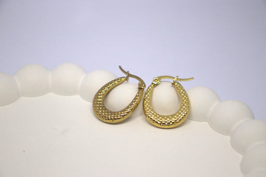 Sunbeam Golden Hoops