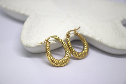Sunbeam Golden Hoops