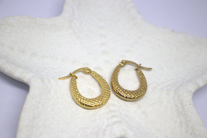 Sunbeam Golden Hoops